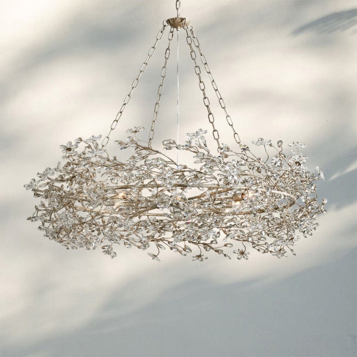 Fiora Crown Chandelier 39" 48" 60“ - Auralume